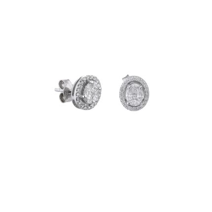 ΣΚΟΥΛΑΡΙΚΙΑ ΑΠΟ 18 ΚΑΡΑΤΙΑ ΛΕΥΚΟΧΡΥΣΟ ΜΕ ΔΙΑΜΑΝΤΙΑ 0012-SK258785