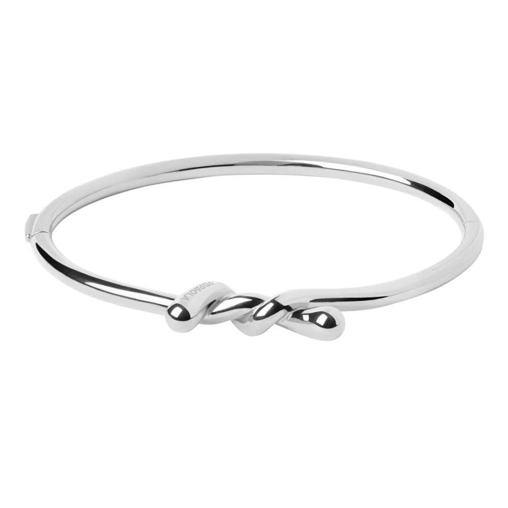 PDPAOLA ΒΡΑΧΙΟΛΙ TWIST BANGLE ΑΠΟ ΕΠΙΠΛΑΤΙΝΩΜΕΝΟ ΑΣΗΜΙ PU02-853-M PDPAOLA ΒΡΑΧΙΟΛΙ TWIST BANGLE ΑΠΟ ΕΠΙΠΛΑΤΙΝΩΜΕΝΟ ΑΣΗΜΙ PU02-853-M