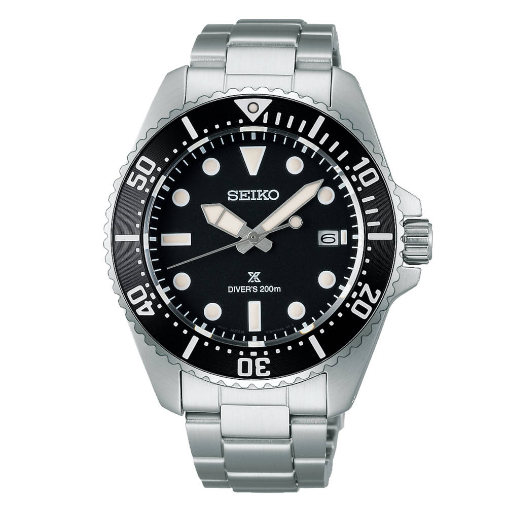 Seiko Prospex Solar Divers Silver Stainless Steel Bracelet SNE597P1 Seiko Prospex Solar Divers Silver Stainless Steel Bracelet SNE597P1