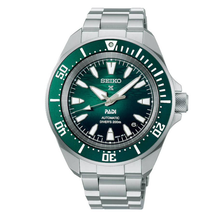 Seiko Prospex Divers PADI 60th Anniversary 4R Compact Automatic Stainless Steel Bracelet SRPL53K1 Seiko Prospex Divers PADI 60th Anniversary 4R Compact Automatic Stainless Steel Bracelet SRPL53K1