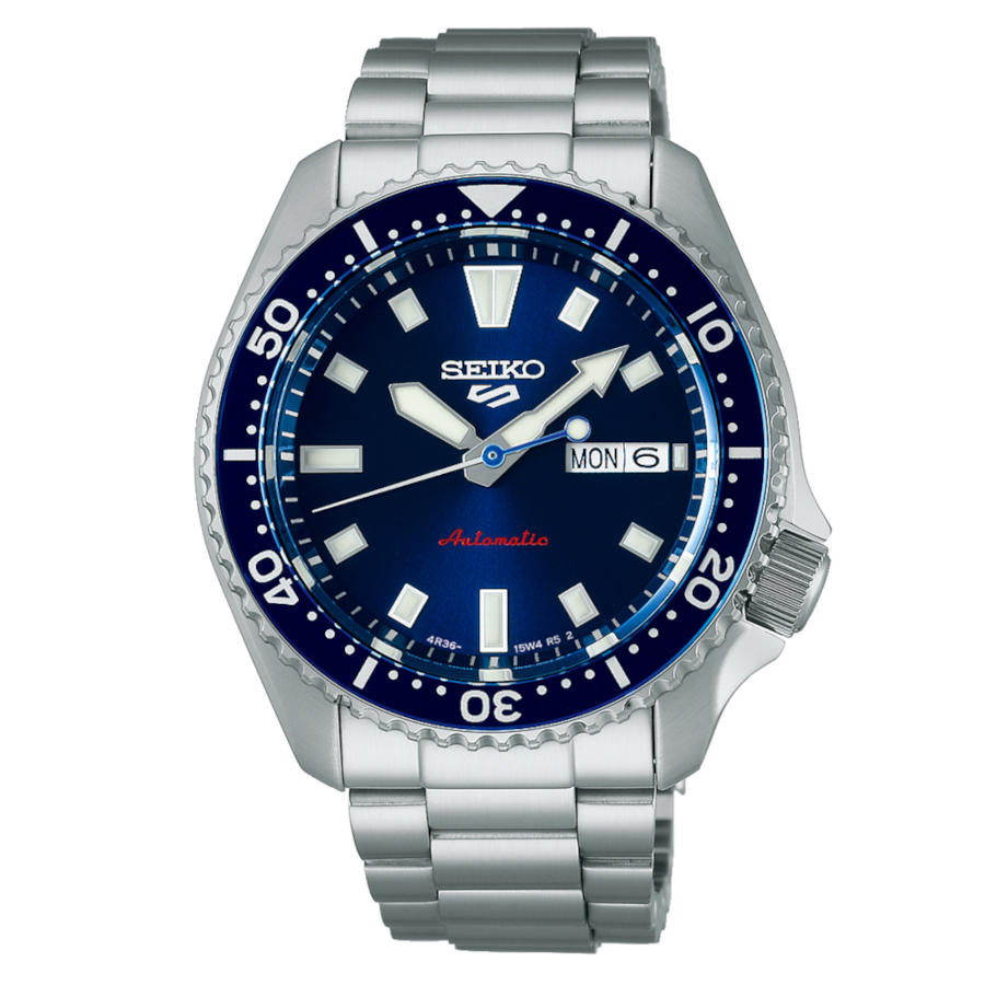 Seiko 5 Sports SKX Redux in Koniro Blue Automatic Silver Stainless Steel Bracelet SRPL83K1J Seiko 5 Sports SKX Redux in Koniro Blue Automatic Silver Stainless Steel Bracelet SRPL83K1J