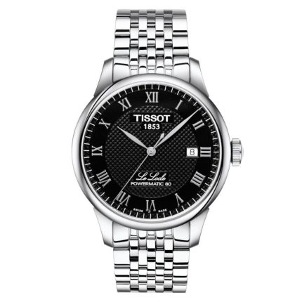 Tissot T-Classic Le Locle Powermatic 80 Automatic Silver Stainless Steel Bracelet T0064071105300