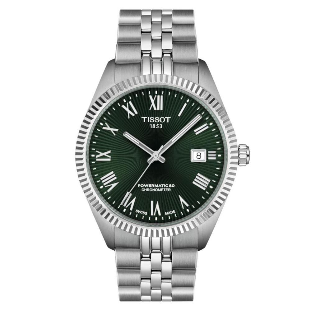 Tissot T-Classic Ballade Powermatic 80 COSC Automatic Silver Stainless Steel Bracelet T1564081109300 Tissot T-Classic Ballade Powermatic 80 COSC Automatic Silver Stainless Steel Bracelet T1564081109300