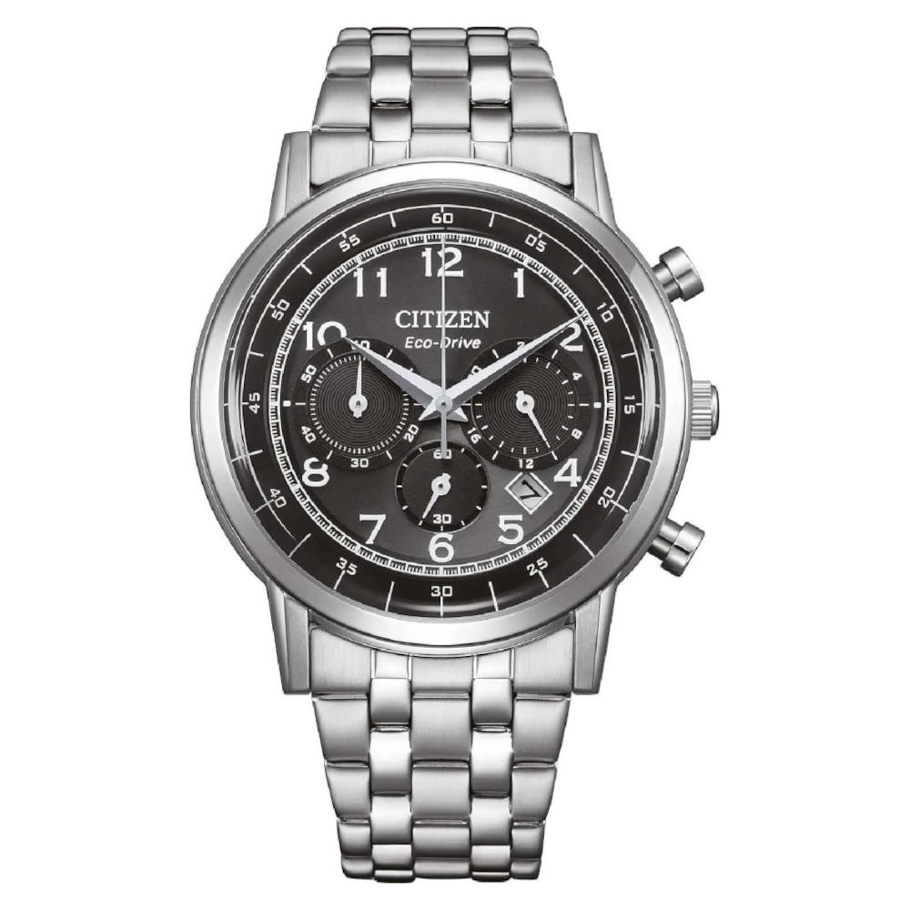 Citizen Eco-Drive Chronograph Stainless Steel Bracelet CA4630-53E Citizen Eco-Drive Chronograph Stainless Steel Bracelet CA4630-53E