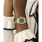Guess Mini Luna Crystals Gold Stainless Steel Bracelet GW0841L9