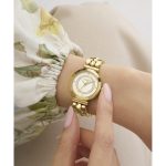 Guess Leena Crystals Gold Stainless Steel Bracelet GW0994L2