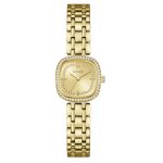 Guess Hazel Crystals Gold Stainless Steel Bracelet GW1018L2