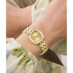 Guess Hazel Crystals Gold Stainless Steel Bracelet GW1018L2
