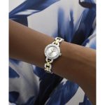 Guess Siren Crystals Two Tone Stainless Steel Bracelet GW1019L3