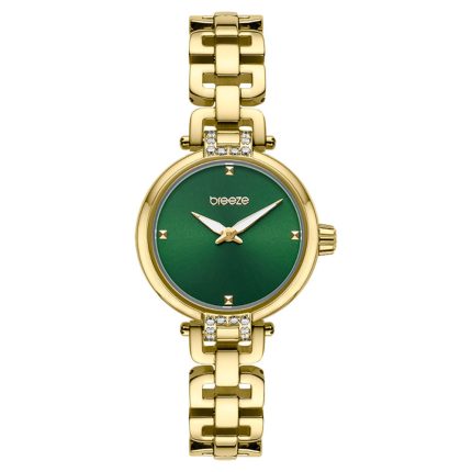 Breeze Knotique Crystals Gold Stainless Steel Bracelet 213021.7