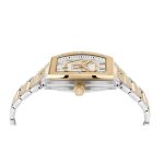 Philipp Plein The Hexagon Phantom Two Tone Stainless Steel Bracelet PWPUA0925