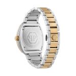 Philipp Plein The Hexagon Phantom Two Tone Stainless Steel Bracelet PWPUA0925
