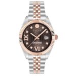 Philipp Plein Superlative Crystals Two Tone Stainless Steel Bracelet PWYFA0325