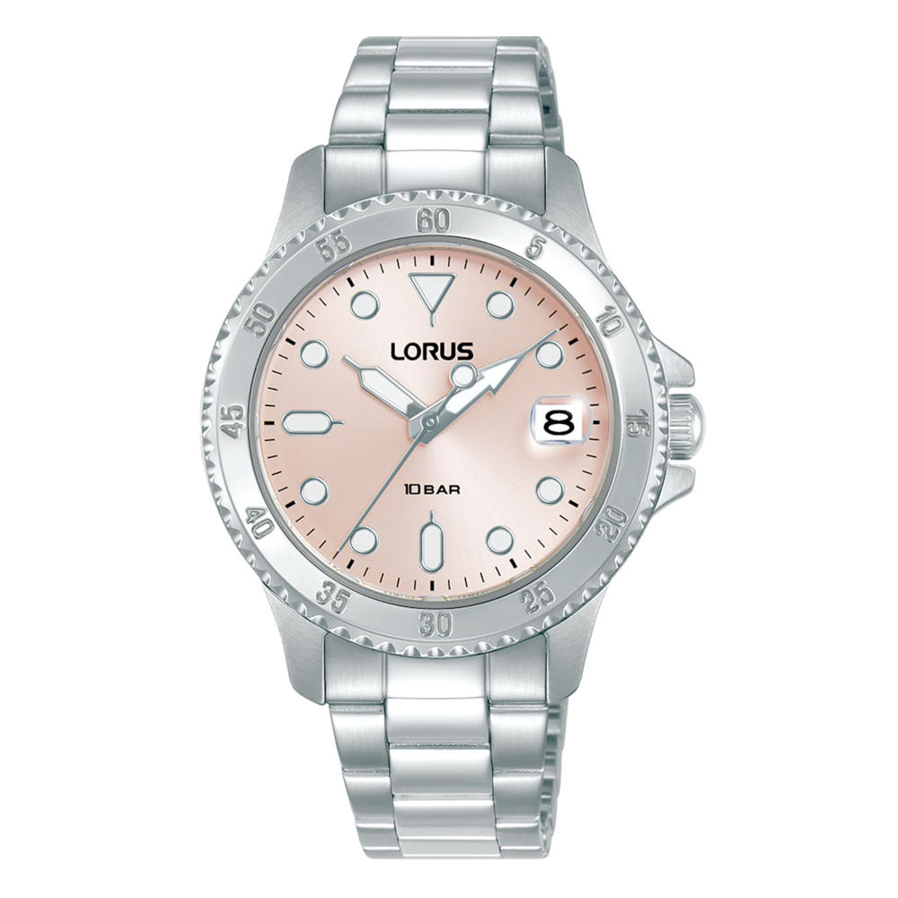 Lorus Sports Silver Stainless Steel Bracelet RG817DX9 Lorus Sports Silver Stainless Steel Bracelet RG817DX9