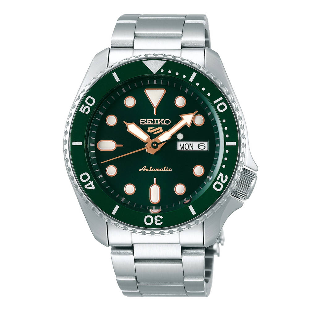 Seiko 5 Sports Automatic Silver Stainless Steel Bracelet SRPD63K1J Seiko 5 Sports Automatic Silver Stainless Steel Bracelet SRPD63K1J