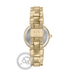 Armani Exchange Audelle Gold Stainless Steel Bracelet AX4407