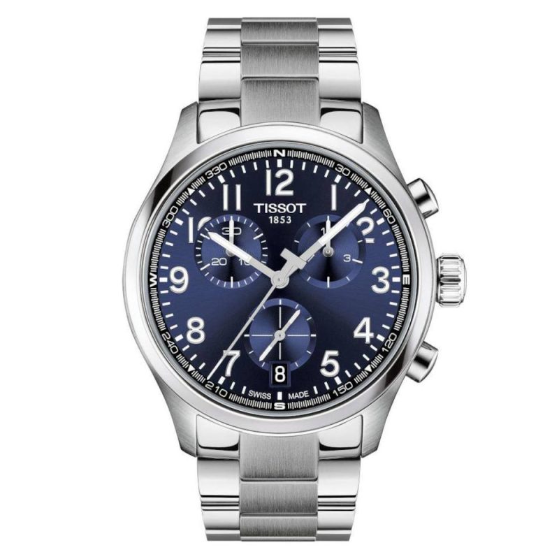 Tissot T-Sport Chrono L Silver Stainless Steel Bracelet Chronograph T1164171104200