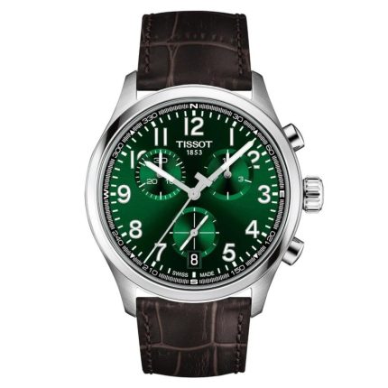 Tissot T-Sport Chrono L Brown Leather Strap Chronograph T1164171609200